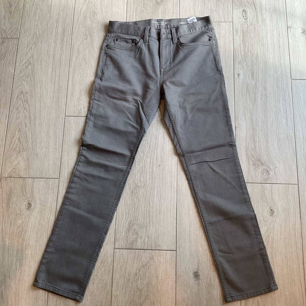 Banana Republic Gray Men's Pants